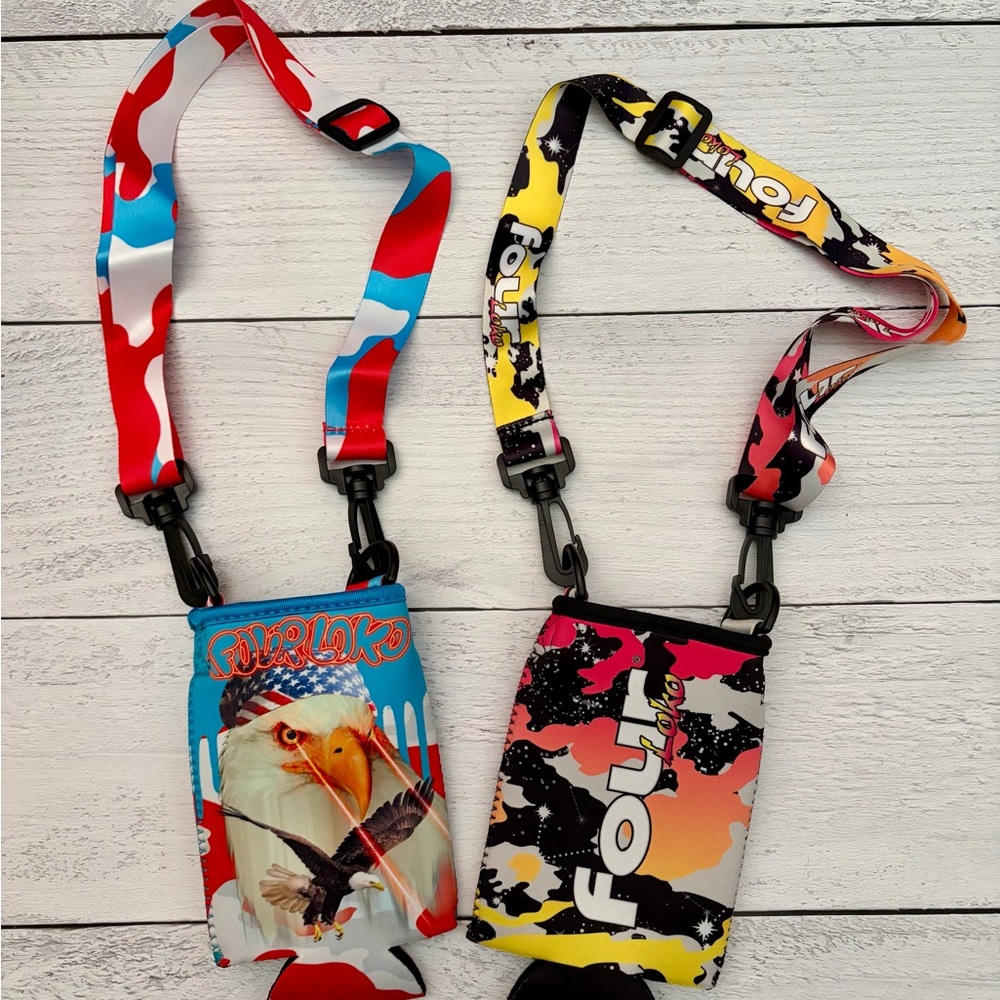 Four Loko Drink Koozie Holder w/strap  - tk